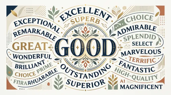 synonyms for good