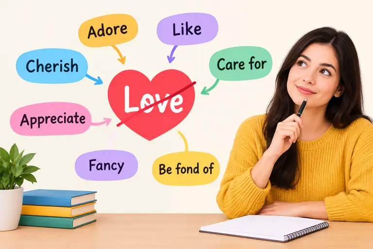 How to Replace “Love” in a Sentence